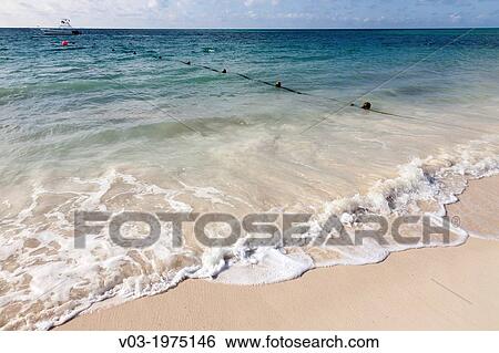 Stock Photograph - A View of Paradisus Hotel, at Playa del Carmen, Mexico.. Fotosearch