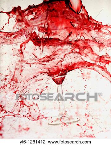 A wine glass breaks, high speed View Large Photo Image Stock Image - A wine glass breaks, high speed. Fotosearch