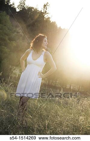 A young caucasian woman outdoors in Spokane, Washington, USA. View Large Photo Image Stock Photo - A young caucasian woman outdoors in Spokane, Washington, USA.. Fotosearch
