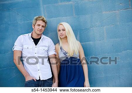 A young couple together outdoors in Spokane, Washington, USA. View Large Photo Image Picture - A young couple together outdoors in Spokane, Washington, USA.. Fotosearch