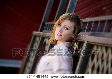 A young lady outdoors in Coeur d? Alene, Idaho, USA View Large Photo Image Stock Photography - A young lady outdoors in Coeur d? Alene, Idaho, USA. Fotosearch