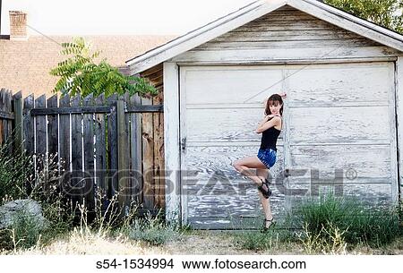A young woman outdoors in Spokane, Washington, USA View Large Photo Image Picture - A young woman outdoors in Spokane, Washington, USA. Fotosearch