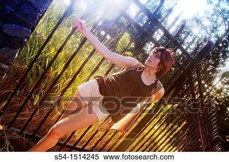 A young woman outdoors in Spokane, Washington, USA. View Large Photo Image Stock Photography - A young woman outdoors in Spokane, Washington, USA.. Fotosearch