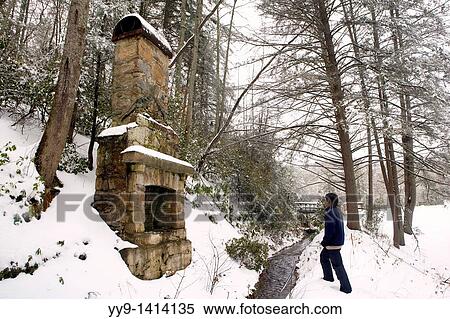 Abandoned Hearth in winter - Brevard, North Carolina USA View Large Photo Image Stock Photography - Abandoned Hearth in winter - Brevard, North Carolina USA. Fotosearch