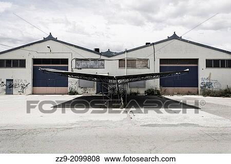 Stock Photo - Abandoned warehouse.. Fotosearch