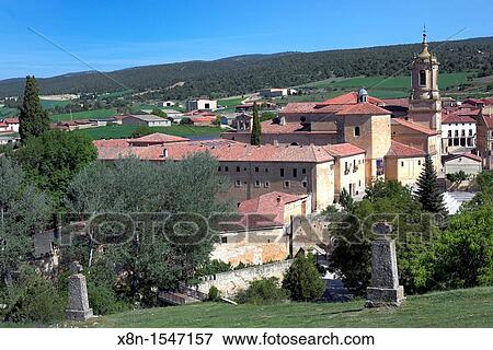 Stock Photo - Abbey of Santo Domingo de Silos, Burgos, Castile and Leon, Spain. Fotosearch
