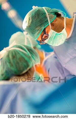 Abdominal Hernia Surgery, Surgeon, General Emergency Surgery, Operating Theatre, Donostia Hospital, San Sebastian, Donostia, Gipuzkoa, Basque Country, Spain View Large Photo Image Stock Photo - Abdominal Hernia Surgery, Surgeon, General Emergency Surgery, Operating Theatre, Donostia Hospital, San Sebastian, Donostia, Gipuzkoa, Basque Country, Spain. Fotosearch