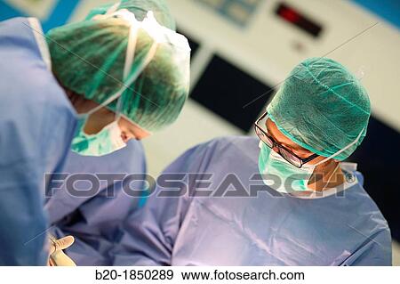 Abdominal Hernia Surgery, Surgeon, General Emergency Surgery, Operating Theatre, Donostia Hospital, San Sebastian, Donostia, Gipuzkoa, Basque Country, Spain View Large Photo Image Stock Photo - Abdominal Hernia Surgery, Surgeon, General Emergency Surgery, Operating Theatre, Donostia Hospital, San Sebastian, Donostia, Gipuzkoa, Basque Country, Spain. Fotosearch