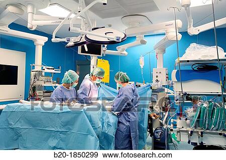 Abdominal Hernia Surgery, Surgeon, General Emergency Surgery, Operating Theatre, Donostia Hospital, San Sebastian, Donostia, Gipuzkoa, Basque Country, Spain View Large Photo Image Stock Photo - Abdominal Hernia Surgery, Surgeon, General Emergency Surgery, Operating Theatre, Donostia Hospital, San Sebastian, Donostia, Gipuzkoa, Basque Country, Spain. Fotosearch