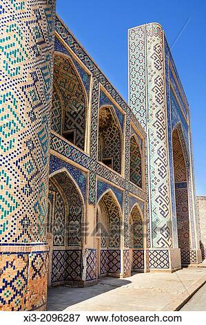 Abdullah Khan Madrasah, also known as Abdulloxon Madrasah, Bukhara, Uzbekistan. View Large Photo Image Stock Photo - Abdullah Khan Madrasah, also known as Abdulloxon Madrasah, Bukhara, Uzbekistan.. Fotosearch