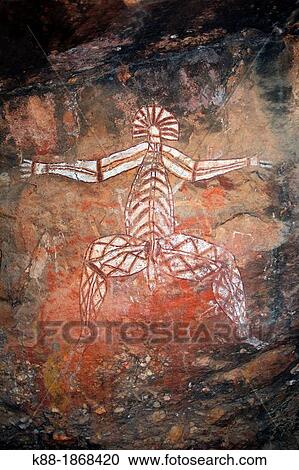 Aboriginal rock art at Nourlangie Rock in Kakadu National Park, Northern Territory, Australia View Large Photo Image Stock Image - Aboriginal rock art at Nourlangie Rock in Kakadu National Park, Northern Territory, Australia. Fotosearch