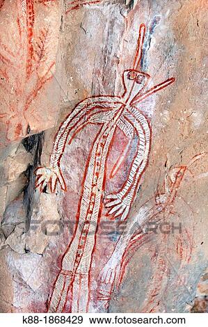 Aboriginal rock art site in Kakadu National Park, Northern Territory, Australia View Large Photo Image Stock Photo - Aboriginal rock art site in Kakadu National Park, Northern Territory, Australia. Fotosearch