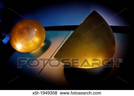 Abstract 3d shapes yellow sphere and half sphere. View Large Photo Image Stock Photo - Abstract 3d shapes yellow sphere and half sphere.. Fotosearch