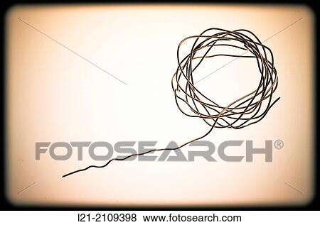 Abstract composition. Speech bubble, aluminium circle. View Large Photo Image Stock Photo - Abstract composition. Speech bubble, aluminium circle.. Fotosearch