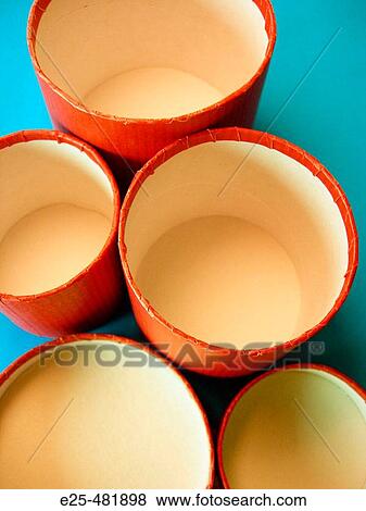 Abstract using containers made from card and paper View Large Photo Image Stock Photo - Abstract using containers made from card and paper. Fotosearch