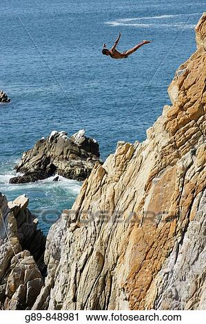 Acapulco, Mexico, Pacific Ocean, cliff divers View Large Photo Image Stock Image - Acapulco, Mexico, Pacific Ocean, cliff divers. Fotosearch