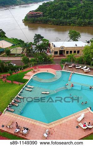 Accommodations Argentina Iguazu Falls View Large Photo Image Stock Image - Accommodations Argentina Iguazu Falls. Fotosearch