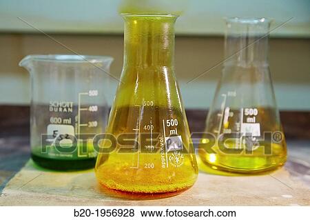 Stock Photo - Acid dissolution of metal sample. Chemical Analysis Laboratory. Technological Services to Industry. Tecnalia Research & Innovation, Donostia, San Sebastian, Gipuzkoa, Basque Country, Spain.. Fotosearch