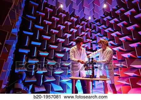 Acoustic chamber. EMC & Telecom Lab. Certification of Low Voltage Electrical & Electronic Products. Technological Services to Industry. Tecnalia Research & innovation, Bizkaia, Basque Country, Spain. View Large Photo Image Stock Image - Acoustic chamber. EMC & Telecom Lab. Certification of Low Voltage Electrical & Electronic Products. Technological Services to Industry. Tecnalia Research & innovation, Bizkaia, Basque Country, Spain.. Fotosearch