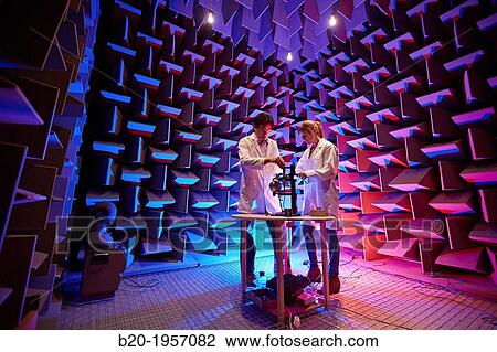 Acoustic chamber. EMC & Telecom Lab. Certification of Low Voltage Electrical & Electronic Products. Technological Services to Industry. Tecnalia Research & innovation, Bizkaia, Basque Country, Spain. View Large Photo Image Stock Image - Acoustic chamber. EMC & Telecom Lab. Certification of Low Voltage Electrical & Electronic Products. Technological Services to Industry. Tecnalia Research & innovation, Bizkaia, Basque Country, Spain.. Fotosearch