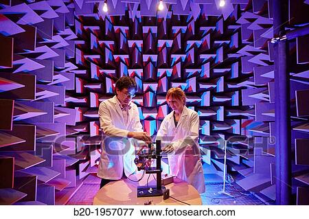 Acoustic chamber. EMC & Telecom Lab. Certification of Low Voltage Electrical & Electronic Products. Technological Services to Industry. Tecnalia Research & innovation, Bizkaia, Basque Country, Spain. View Large Photo Image Stock Photo - Acoustic chamber. EMC & Telecom Lab. Certification of Low Voltage Electrical & Electronic Products. Technological Services to Industry. Tecnalia Research & innovation, Bizkaia, Basque Country, Spain.. Fotosearch