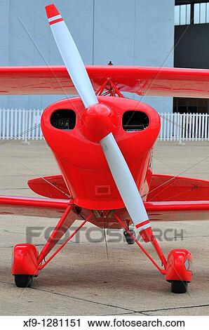 Stock Image - Acrobatic biplane. Fotosearch