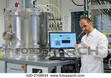 Active screen plasma nitriding system. Vacuum chamber. Laboratory surfaces. Tecnalia Research and Innovation. Donostia. San Sebastian. Gipuzkoa. Basque Country. Spain. Europe. View Large Photo Image Picture - Active screen plasma nitriding system. Vacuum chamber. Laboratory surfaces. Tecnalia Research and Innovation. Donostia. San Sebastian. Gipuzkoa. Basque Country. Spain. Europe.. Fotosearch