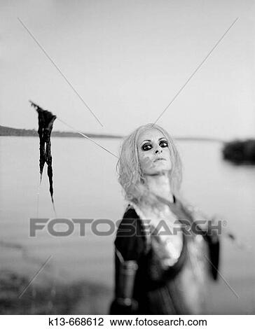 Actress and theatre director Ang? lica Liddell dressed as Klaus Kinski in Aguirre, the Wrath of God. View Large Photo Image Stock Image - Actress and theatre director Ang? lica Liddell dressed as Klaus Kinski in Aguirre, the Wrath of God.. Fotosearch