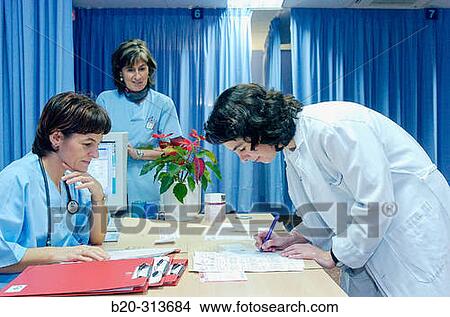 Admission desk at emergency area of hospital View Large Photo Image Picture - Admission desk at emergency area of hospital. Fotosearch