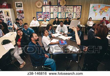 Adult English class. San Juan Capistrano. California. USA View Large Photo Image Stock Photograph - Adult English class. San Juan Capistrano. California. USA. Fotosearch