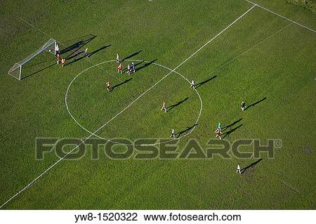 Aerial of football game, Iceland View Large Photo Image Stock Image - Aerial of football game, Iceland. Fotosearch