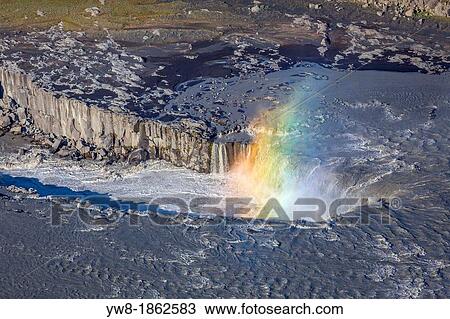 Aerial of Hljodaklettar, Northern Iceland Hljodaklettar Echo Cliffs are rock formations from ancient craters, which mostly consist of basaltic columns The cliffs are part of the Jokulsargljufur canyon and the river is known as Jokulsa a Fjollumo View Large Photo Image Stock Image - Aerial of Hljodaklettar, Northern Iceland Hljodaklettar Echo Cliffs are rock formations from ancient craters, which mostly consist of basaltic columns The cliffs are part of the Jokulsargljufur canyon and the river is known as Jokulsa a Fjollumo. Fotosearch