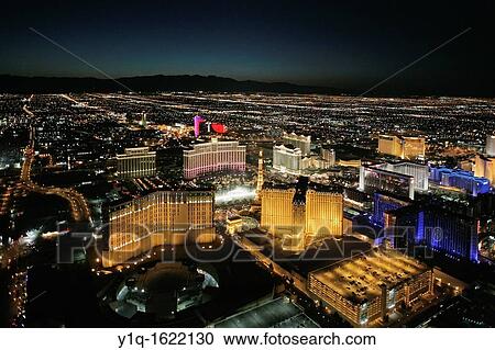 Aerial tour, Las Vegas at night, Nevada, USA View Large Photo Image Stock Image - Aerial tour, Las Vegas at night, Nevada, USA. Fotosearch