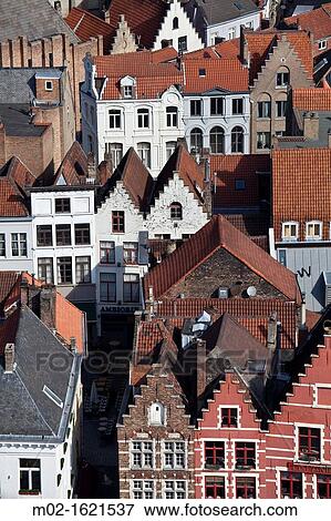 Aerial View of Bruges, Brugge, Flanders, Belgium, UNESCO World Heritage Site View Large Photo Image Stock Photo - Aerial View of Bruges, Brugge, Flanders, Belgium, UNESCO World Heritage Site. Fotosearch