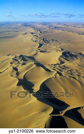 Aerial view of Namib-Naukluft NP desert, north west of Sossusvlei, Namibia, Africa. View Large Photo Image Stock Photograph - Aerial view of Namib-Naukluft NP desert, north west of Sossusvlei, Namibia, Africa.. Fotosearch