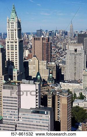 Aerial view of New York City, USA View Large Photo Image Stock Image - Aerial view of New York City, USA. Fotosearch