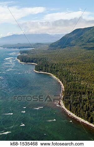 aerial view of Nootka Island, British Columbia, Canada View Large Photo Image Stock Photo - aerial view of Nootka Island, British Columbia, Canada. Fotosearch