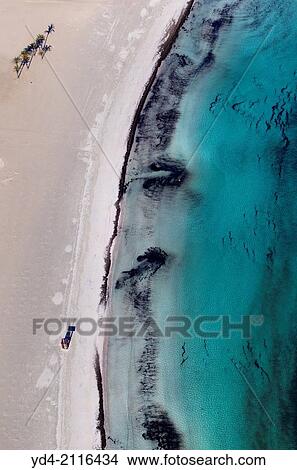 Aerial view of Pollen? a beach in winter, Mallorca, Balearic Island, Spain. View Large Photo Image Picture - Aerial view of Pollen? a beach in winter, Mallorca, Balearic Island, Spain.. Fotosearch