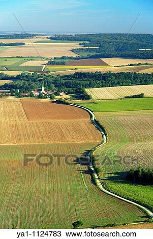 Aerial view of Ranzieres village in summer. Meuse, Lorraine region, France View Large Photo Image Stock Image - Aerial view of Ranzieres village in summer. Meuse, Lorraine region, France. Fotosearch