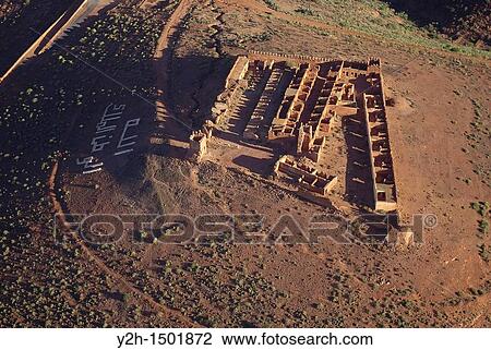 Aerial view of Spanish Military Fort above Mirleft, Morocco View Large Photo Image Stock Image - Aerial view of Spanish Military Fort above Mirleft, Morocco. Fotosearch
