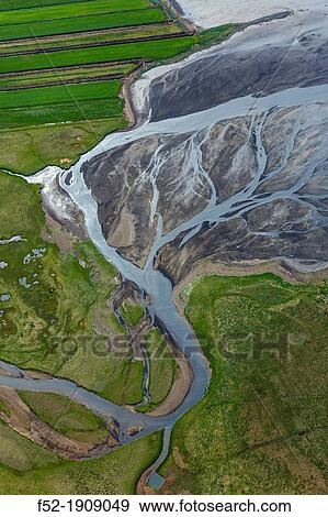 Aerial view on the way to the Snaefellsness peninsula, Iceland, Europe. View Large Photo Image Stock Photo - Aerial view on the way to the Snaefellsness peninsula, Iceland, Europe.. Fotosearch