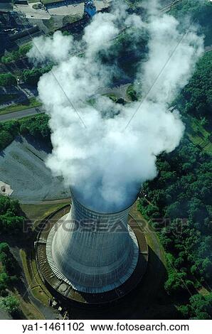 Aerial view water steam cooling tower of coal electrical power station Emile Huchet, Carling Saint Avold, Moselle, Lorraine, France View Large Photo Image Stock Image - Aerial view water steam cooling tower of coal electrical power station Emile Huchet, Carling Saint Avold, Moselle, Lorraine, France. Fotosearch