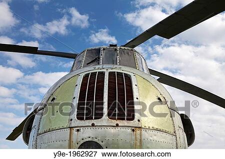 Aeroflot Mil Mi-4, Heavy Soviet transportation helicopter produced by Mil Moscow Helicopter Plant, Aircraft Collection near Hermeskeil, Rhineland-Palatinate, Germany, Europe View Large Photo Image Stock Photo - Aeroflot Mil Mi-4, Heavy Soviet transportation helicopter produced by Mil Moscow Helicopter Plant, Aircraft Collection near Hermeskeil, Rhineland-Palatinate, Germany, Europe. Fotosearch