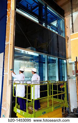 AEV fa? ade testing: wind resistance, air permeability and water tightness, Technology Research Center, Tecnalia Construction, CIDEMCO-Tecnalia Research & Innovation, development of new products and innovative solutions through research and innovation View Large Photo Image Stock Photography - AEV fa? ade testing: wind resistance, air permeability and water tightness, Technology Research Center, Tecnalia Construction, CIDEMCO-Tecnalia Research & Innovation, development of new products and innovative solutions through research and innovation. Fotosearch