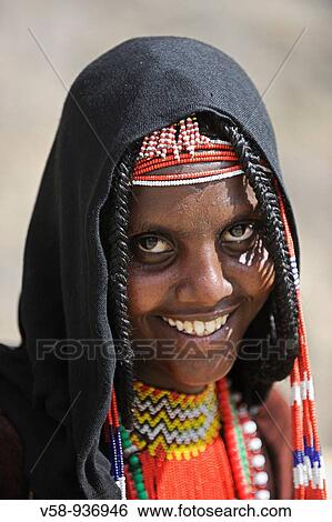 Afar woman. Berahle region. Ethiopia. View Large Photo Image Stock Photograph - Afar woman. Berahle region. Ethiopia.. Fotosearch