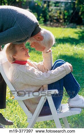affectionate mature couple View Large Photo Image Stock Photo - affectionate mature couple. Fotosearch