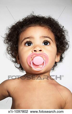 African-American baby girl View Large Photo Image Stock Image - African-American baby girl. Fotosearch
