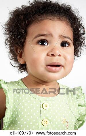 African-American baby girl View Large Photo Image Stock Photo - African-American baby girl. Fotosearch