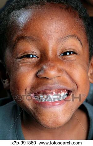 African American Boy with a wide smile View Large Photo Image Stock Image - African American Boy with a wide smile. Fotosearch