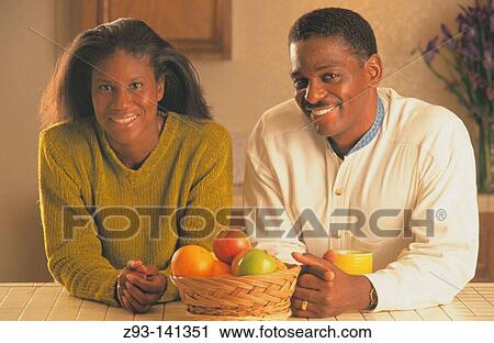 African-American couple at home View Large Photo Image Stock Image - African-American couple at home. Fotosearch